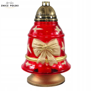 Parafínová sviečka ZPL Bell/Bow až 75H