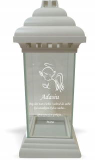 Sviečka Lanterns s gravírovaním Agmart pre otca