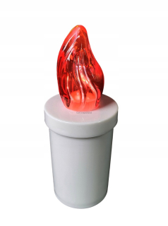 LED Cortina Candle Sviečka LED žltá 12 ks viac ako 75 hodín