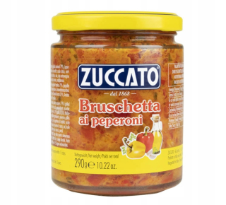 Zuccato Bruschetta Pepper Sauce pre Grind 290g