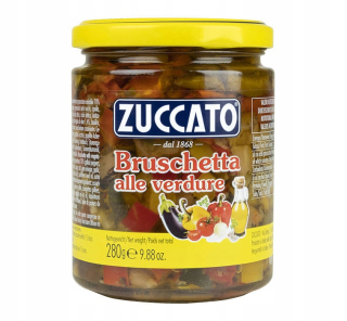 Zuccato Bruschetta Zeleninová omáčka pre pasenie 280g