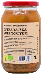 Thajská polievka Ostra Tom-Yum Bio 900 ml - Surgoidy