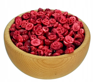 Sušené ovocie - Cranberry Lyofilizované plátky 025kg Cranberry 250g