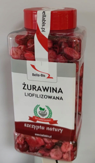 Sušené ovocie - Brusnica lyofilizovaná - nádoba 60 g Štipka príchute