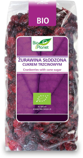 Sušené ovocie - Brusnice sladené s Bio Sugar 400G Bio Planet