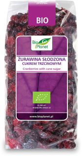 Sušené ovocie - Brusnicový cukor 400g bioplanet