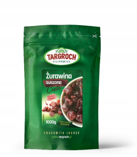 Sušené ovocie - SUŠENÉ Brusnice 1KG REZANÉ PRÍRODNÉ VYSOKÁ KVALITA