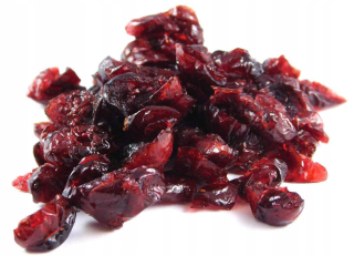 Sušené ovocie - SUŠENÁ BRUSINA 1kg POLOHOVANÁ POLOVICA NEPIESKOVANÁ POLOVINA