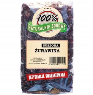 Sušené ovocie - Brusnicový sušený 1 kg prirodzene zdravý