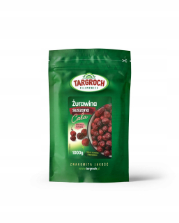 Sušené ovocie - CRANBERBY Sušené celé 1 kg - Targrch