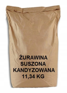 Sušené brusnicové kandidované 11,34 kg