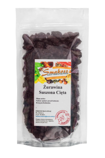 Sušené ovocie - CRANBERBY Sušené Cut 1000g Gurmán SOLALINY 1KG