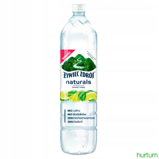 Żywiec Zdrój Naturals Limonka a Mint 1.2 L 6 ks