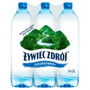Żywiec Zdrój Minerálna voda stále 1,5Lx6ks.
