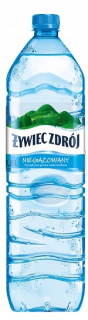 ŻYWIEC ZDRÓJ ZDROJOVÁ VODA 1,5 L, BEZ UHLIČENIA - 18 KS