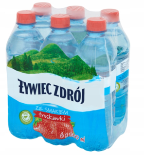 Żywiec Zdrój s jahodovou chuťou 6 kusov 0,5l