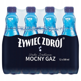 Żywiec Zdrój pevne zafarbený 500ml x 12ks