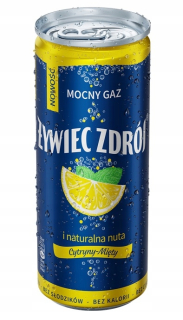 Żywiec voda plyn citrón a mincovňa 330mlx12