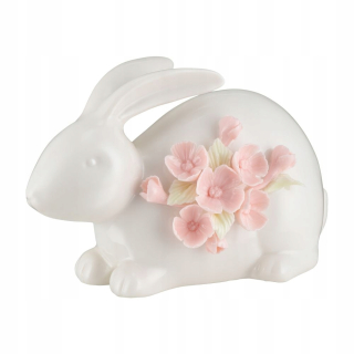 Veľkonočná dekorácia - Porcelánová zajac 8,5 cm Laura Villa Italia