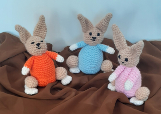 Veľkonočná dekorácia - Bunny Jersey pre vajíčko