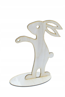 Veľkonočná dekorácia - Bunny Rack Hanger Writer 26 cm Veľká noc