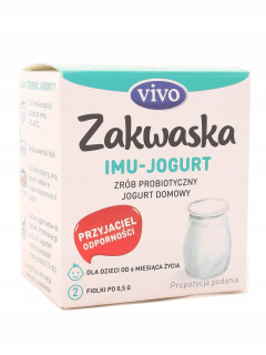 Kváskové IMU - jogurtové živé kultúry baktérií Vivo - 2