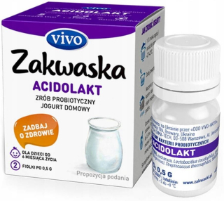 Zdroj VIVO jogurt acidolat živá kultúra 2ks