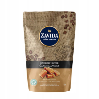 Zrnková káva -  Zavida English Toffee 907G obilia kávu