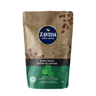 Zrnková káva -  Írsky krém Zavida Irish Cream 907g