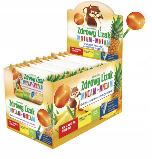 Zdravé Lollipop Yummy Yum 6G Baliace Zb. 40ks