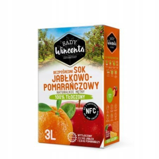 Zdravý džús 100% Apple-Orange 3L Zakalený