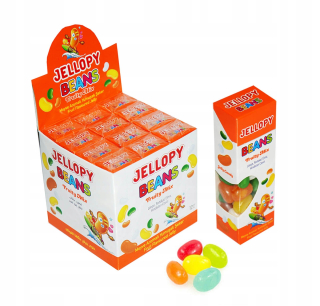 Jellopy Beans Beans Ovocie 12 ks 36g