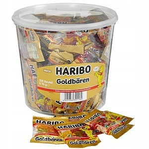 Haribo Goldbaren Minibeutel 100 ks, 1 kg