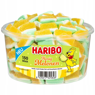 Gumičky HARIBO Honig Melonen 150 kusov - 1050g