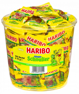 Haribo Kinder Schnuller Minibeutel 100 ks