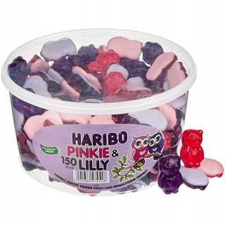 Haribo Pinky a Lilly 150 ks. 1200g de