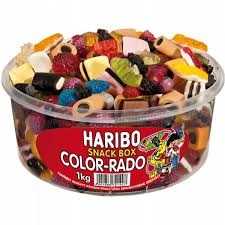 Haribo Color-Rodo 1000g Igers 1KG DE