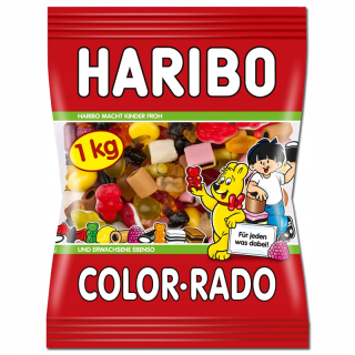 Haribo Color-Rado Jelly 1 kg Taška z Nemecka