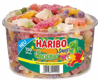 Haribo Gels Dinosaury Skalle 150 ks