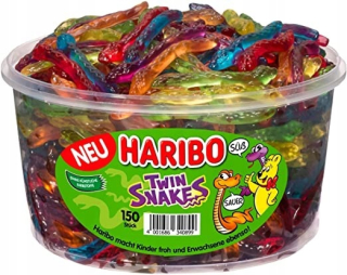 Haribo Twin Snakes Snakes Malé hadice 150ks
