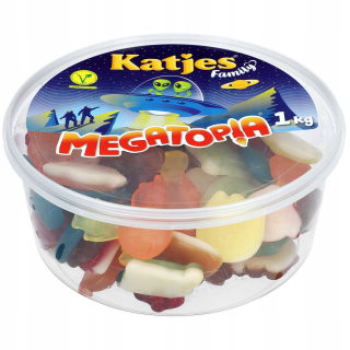 Katjes Megatopia Vege Gels 1 kg z Nemecka