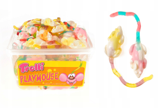 Pena Jelly Beans Trolls Mice Mouse + želé 75ks