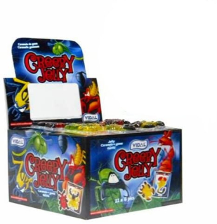 Jelly Jelly Jelly Creepy Worms Hmyz 11 x 6 ks