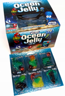 Vidal Jelly Jelly Ocean Sea Zvieratá 11x6 ks