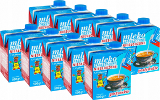 Nastavte 10x bezpodmienečne mlieko. 7,5% 500g