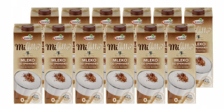 Sada 12x penenie mlieka Mlekpol 0% 1l