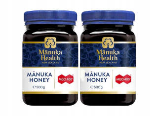 Sada 2 x Honey Manuka MgO 400+ 500g Manuka Zdravie