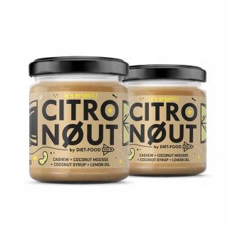 Sada 2 kusov CITRONOUT orechový - citrón 200 g