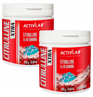 Aminokyseliny - Sada 2x ActivLab Citrulline XTRA 200G Apple
