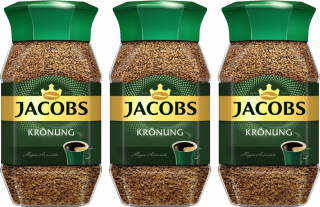 Instantná káva - Nastavte 3x rozpustnú kávu Jacobs Kronung 200g